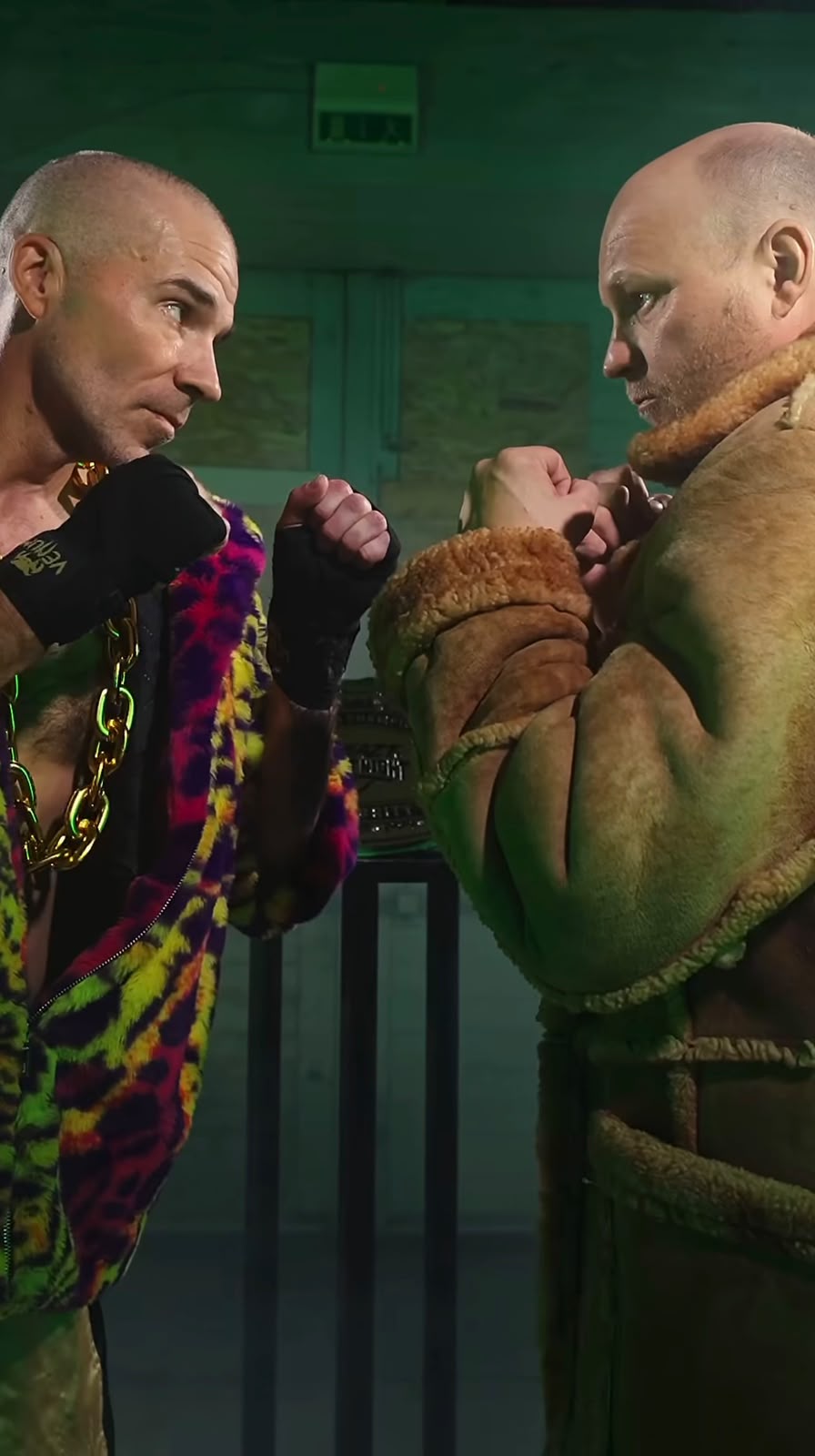 Aleksi Valavuori and Kalle Palander face to face at Beazt Fight Night in Tallinn